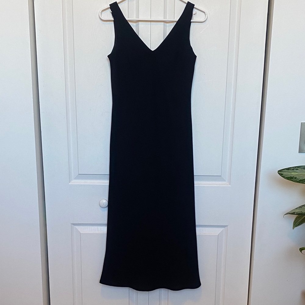 Jones New York Black Midi Dress